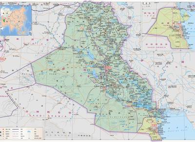 伊拉克地图推荐书籍作文(伊拉克地图世界地图)